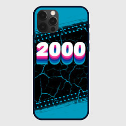 Чехол для iPhone 12 Pro Made in 2000: vintage art, цвет: 3D-черный