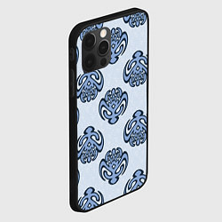 Чехол для iPhone 12 Pro Силуэт птицы, цвет: 3D-черный — фото 2