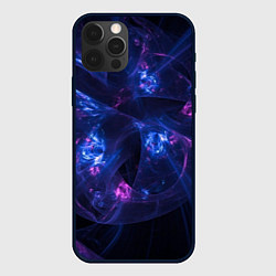 Чехол для iPhone 12 Pro Связки нейросети, цвет: 3D-черный