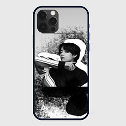 Чехол для iPhone 12 Pro Тэхён и его тень, цвет: 3D-черный