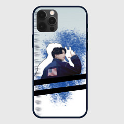 Чехол для iPhone 12 Pro Чонгук и его тень, цвет: 3D-черный