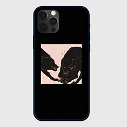 Чехол для iPhone 12 Pro Aikko - преданные, цвет: 3D-черный