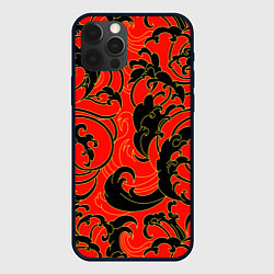 Чехол для iPhone 12 Pro Plant tattoo - irezumi, цвет: 3D-черный