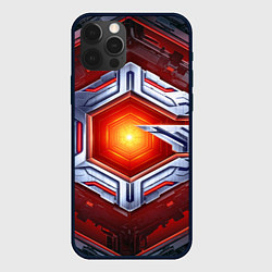 Чехол для iPhone 12 Pro Космическое яркое ядро, цвет: 3D-черный