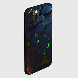Чехол для iPhone 12 Pro Взрыв плит, цвет: 3D-черный — фото 2