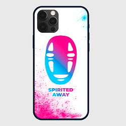 Чехол iPhone 12 Pro Spirited Away neon gradient style