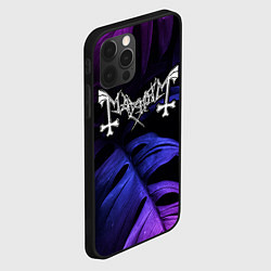 Чехол для iPhone 12 Pro Mayhem neon monstera, цвет: 3D-черный — фото 2