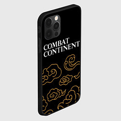 Чехол для iPhone 12 Pro Combat Continent anime clouds, цвет: 3D-черный — фото 2