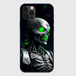 Чехол для iPhone 12 Pro Necron, цвет: 3D-черный