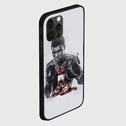 Чехол для iPhone 12 Pro The greatest - Muhammad Ali, цвет: 3D-черный — фото 2