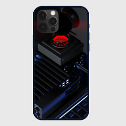 Чехол для iPhone 12 Pro Технопроекция, цвет: 3D-черный