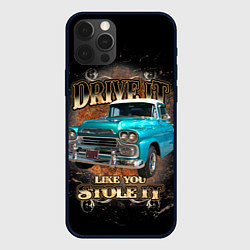 Чехол для iPhone 12 Pro Пикап Chevrolet Apache 3100 1959 года, цвет: 3D-черный