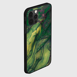 Чехол для iPhone 12 Pro Кислотные корни, цвет: 3D-черный — фото 2