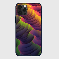 Чехол iPhone 12 Pro Объемная цветная текстура