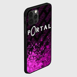 Чехол для iPhone 12 Pro Portal pro gaming: символ сверху, цвет: 3D-черный — фото 2