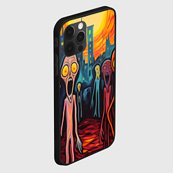 Чехол для iPhone 12 Pro Зомби пришли за тобой, цвет: 3D-черный — фото 2