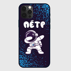 Чехол для iPhone 12 Pro Пётр космонавт даб, цвет: 3D-черный