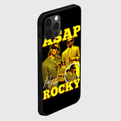 Чехол для iPhone 12 Pro Asap Rocky, rapper, цвет: 3D-черный — фото 2