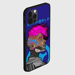 Чехол для iPhone 12 Pro RimWorld персонаж, цвет: 3D-черный — фото 2