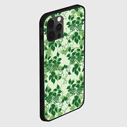 Чехол для iPhone 12 Pro Green nature, цвет: 3D-черный — фото 2