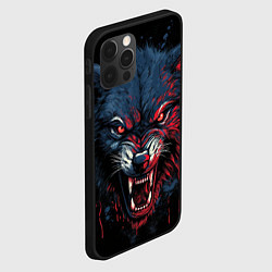 Чехол для iPhone 12 Pro Wolf fantasy, цвет: 3D-черный — фото 2