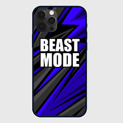 Чехол iPhone 12 Pro Beast mode - синяя униформа