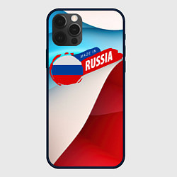 Чехол iPhone 12 Pro Russia abstract