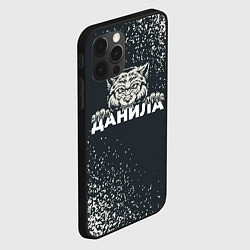 Чехол для iPhone 12 Pro Данила зубастый волк, цвет: 3D-черный — фото 2