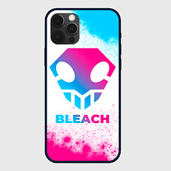 Чехол для iPhone 12 Pro Bleach neon gradient style, цвет: 3D-черный