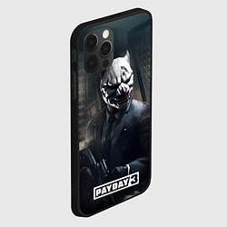 Чехол для iPhone 12 Pro Payday3 bulldog, цвет: 3D-черный — фото 2