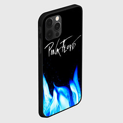 Чехол для iPhone 12 Pro Pink Floyd blue fire, цвет: 3D-черный — фото 2