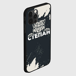 Чехол для iPhone 12 Pro Степан зубастый волк, цвет: 3D-черный — фото 2