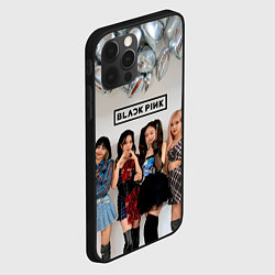 Чехол для iPhone 12 Pro Blackpink girls, цвет: 3D-черный — фото 2