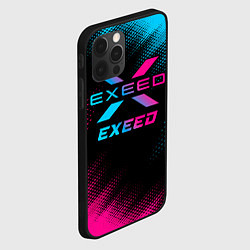 Чехол для iPhone 12 Pro Exeed - neon gradient, цвет: 3D-черный — фото 2