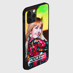 Чехол для iPhone 12 Pro Lisa Blackpink, цвет: 3D-черный — фото 2