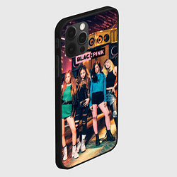Чехол для iPhone 12 Pro Blackpink girls poster, цвет: 3D-черный — фото 2