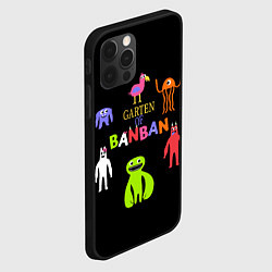 Чехол для iPhone 12 Pro Детский сад Банбана персонажи, цвет: 3D-черный — фото 2