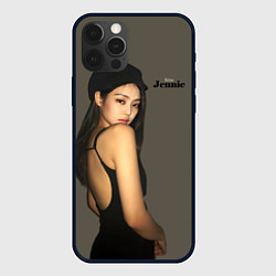 Чехол для iPhone 12 Pro Blackpink Jennie in cap, цвет: 3D-черный