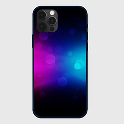 Чехол для iPhone 12 Pro Столкновение бликов, цвет: 3D-черный