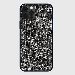 Чехол для iPhone 12 Pro Art black, цвет: 3D-черный