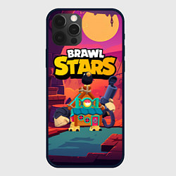 Чехол для iPhone 12 Pro Brawlstars 8bit ghost, цвет: 3D-черный