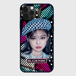 Чехол для iPhone 12 Pro Jennie Blackpink, цвет: 3D-черный