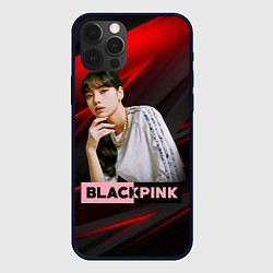 Чехол для iPhone 12 Pro Lisa Blackpink kpop, цвет: 3D-черный