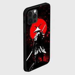 Чехол для iPhone 12 Pro Призрак цусимы - самурай, цвет: 3D-черный — фото 2