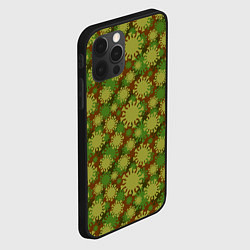Чехол для iPhone 12 Pro Вирус - камуфляж, цвет: 3D-черный — фото 2