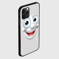 Чехол для iPhone 12 Pro Милая улыбка, цвет: 3D-черный — фото 2