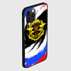 Чехол для iPhone 12 Pro Никто кроме нас - триколор, цвет: 3D-черный — фото 2