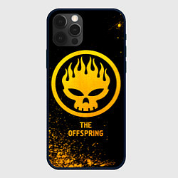 Чехол для iPhone 12 Pro The Offspring - gold gradient, цвет: 3D-черный