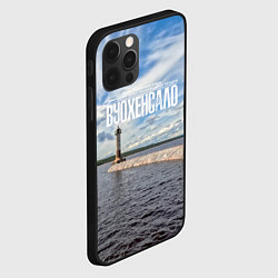 Чехол для iPhone 12 Pro Маяк на Ладоге, цвет: 3D-черный — фото 2