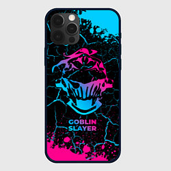 Чехол для iPhone 12 Pro Goblin Slayer - neon gradient, цвет: 3D-черный